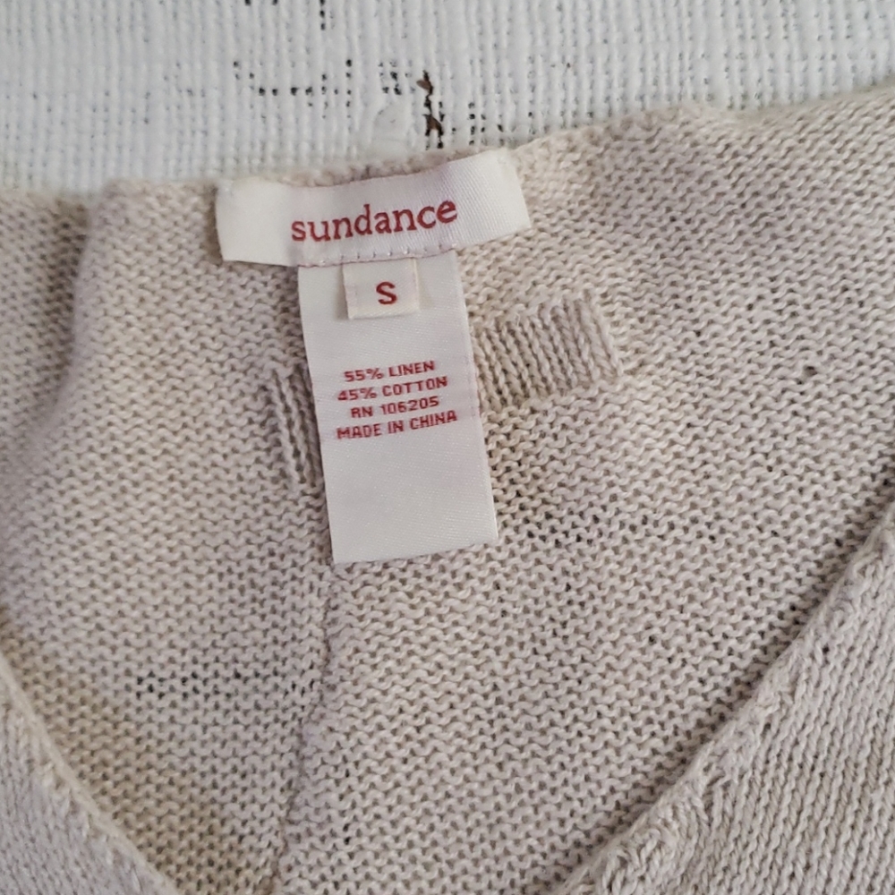 Beautiful Sundance Button Down Asymmetrical Cardi - image 3